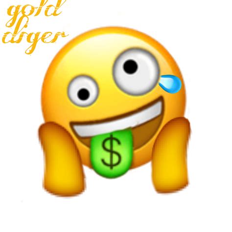 Emoji Golddigger Freetoedit Emoji Sticker By Cemsancak