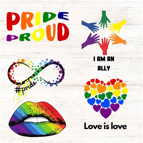 pride bundle 14 png graphic image lgbtq pride png pride etsy