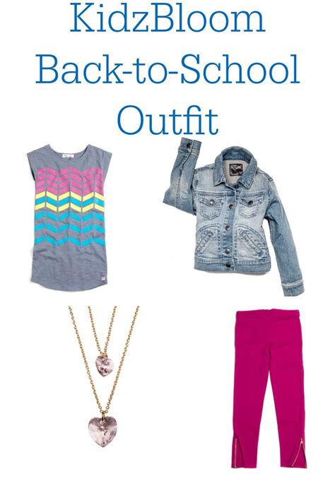 Dressing My Fashionista For Back To School With Kidzbloom Back To