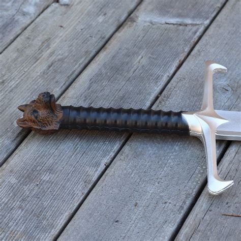 Wolf Fang Medieval Foam Larp Costume Cosplay Replica Sword Etsy