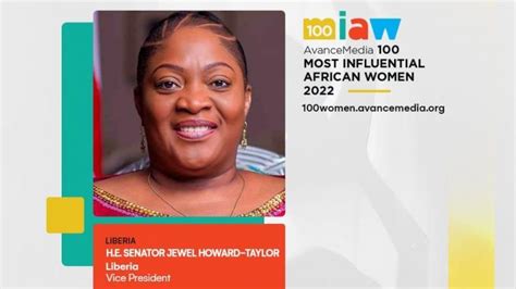 vp howard taylor makes third entry in 100 most influential african women list m news africa