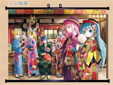 Japanese Anime Hatsune Miku Vocaloid Home Decor Poster