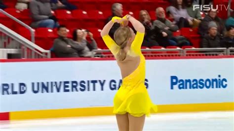 Ekaterina KURAKOVA POL FS FISU Winter World University Games YouTube