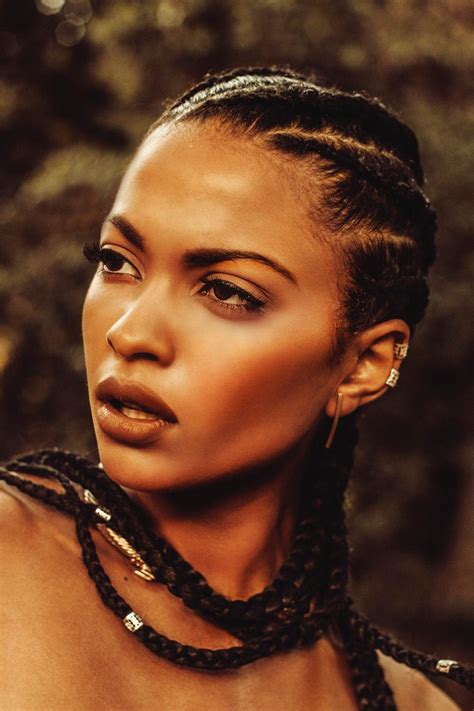But pin up hairstyles for dark haired girls ususally require longer hair. Pin by VADIA aka DANIELLE on M U S E S | Boxer braids ...