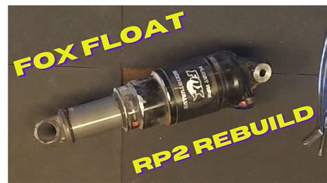 Rebuild Your Fox Float Rp2 Rear Shock Youtube