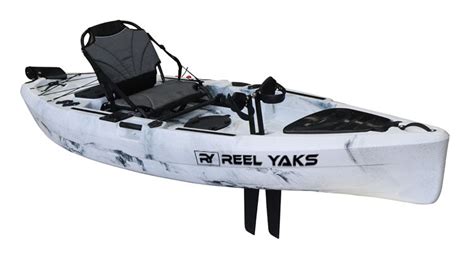 11 Rubicon Fin Pedal Drive Fishing Kayak 500lbs Capacity Oceans L