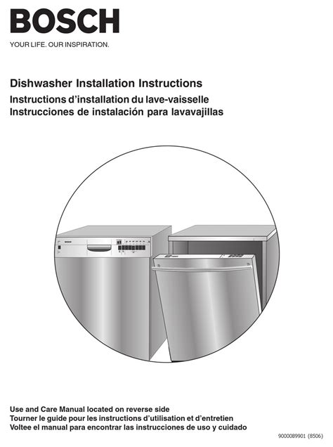 Bosch Integrated Dishwasher Installation Bosch Smv Itx E Series