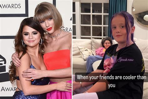 selena gomez s sister shows her preference for taylor swift in hilarious video