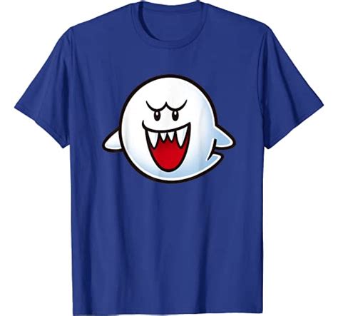 Super Mario Boo Face Graphic T Shirt T Shirt Fresh Brewed Tees