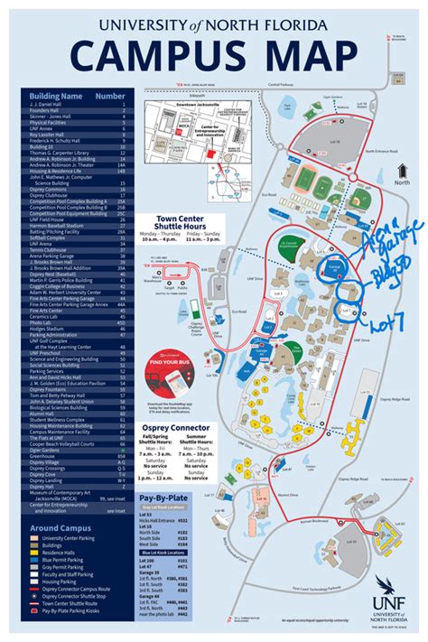 Unf Campus Map