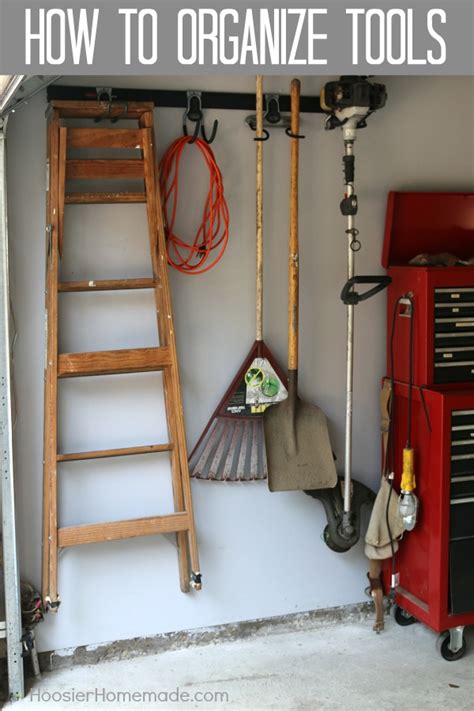 10 best garden tools of july 2021. How to Organize a Garage: Creating Zones - Hoosier Homemade