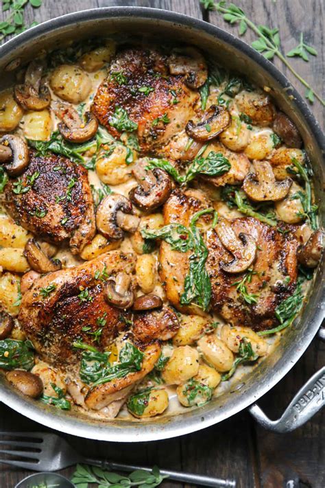 Creamy Chicken And Gnocchi One Pan Minute Meal Julia S Album