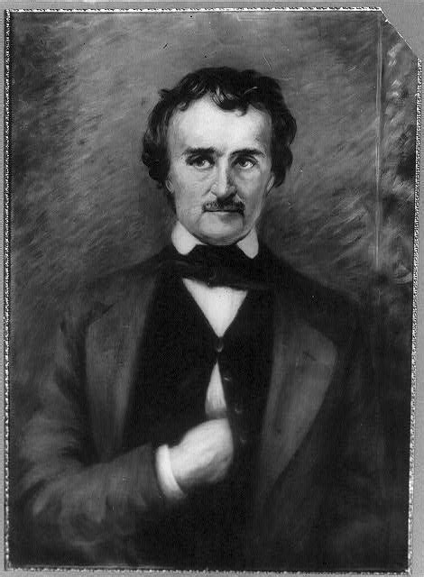 Edgar Allan Poe 1809 1849 Half Length Facing Front Hand In Vest