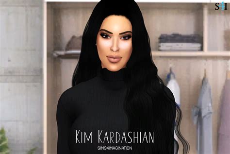 Sims 4 Cas Kim Kardashian Imagination Sims 4 Cas