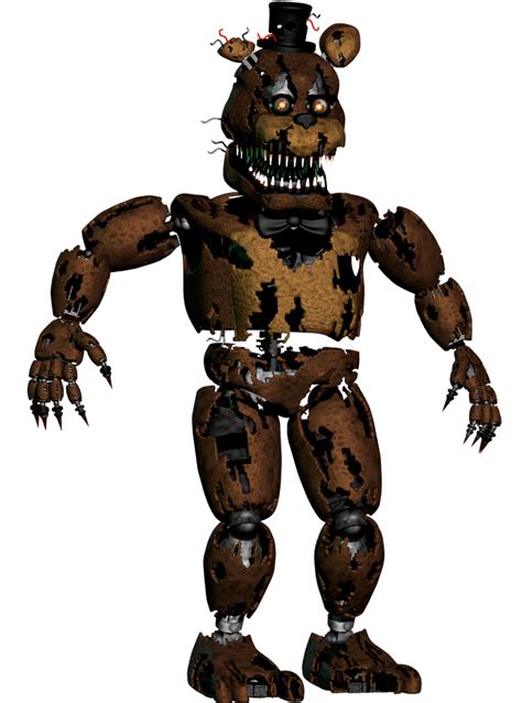 Nightmare Freddy V2 By Mistberg On Deviantart