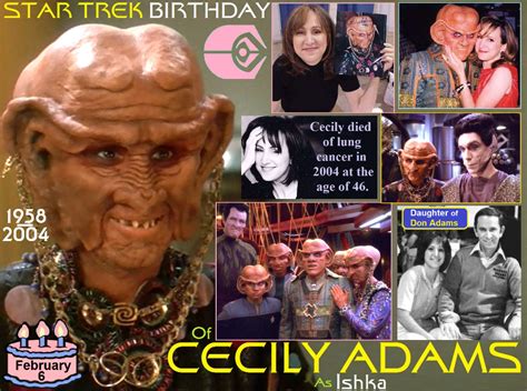 Remembering Cecily Adams Was Born February And Passed Away On March Today In