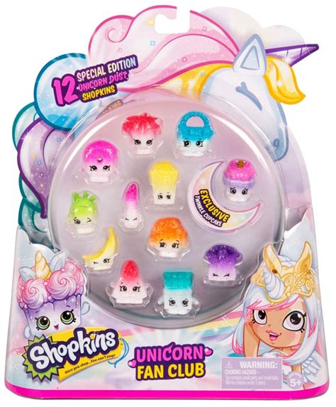 Shopkins Unicorn Fan Club Mini Figure 12 Pack Moose Toys Toywiz
