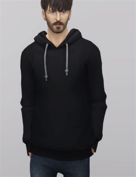 S4 Basic Hoodie M 35 Color 네이버 블로그 Basic Hoodie Sims 4 Male