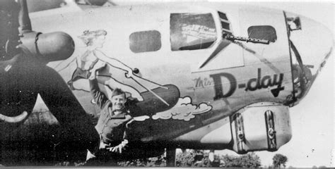 44 6100 Miss D Day B 17 Bomber Flying Fortress The Queen Of The Skies