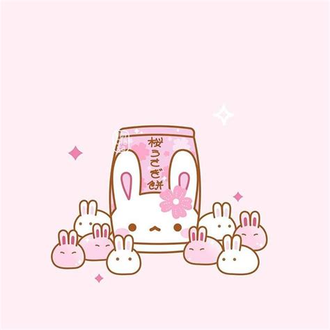 Free Download Vr Cute Kawaii Art On Instagram A Bag Of Smol Bunny Dolls [736x736] For Your