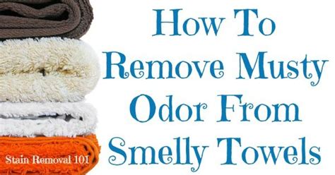 How To Remove Musty Odor From Smelly Towels Smelly Towels Towels