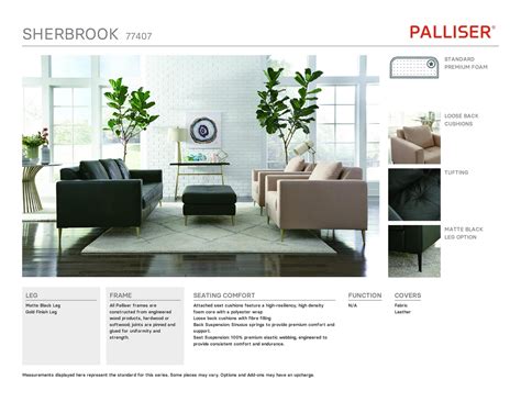 Palliser Sherbrook 77407 — Leather Furniture