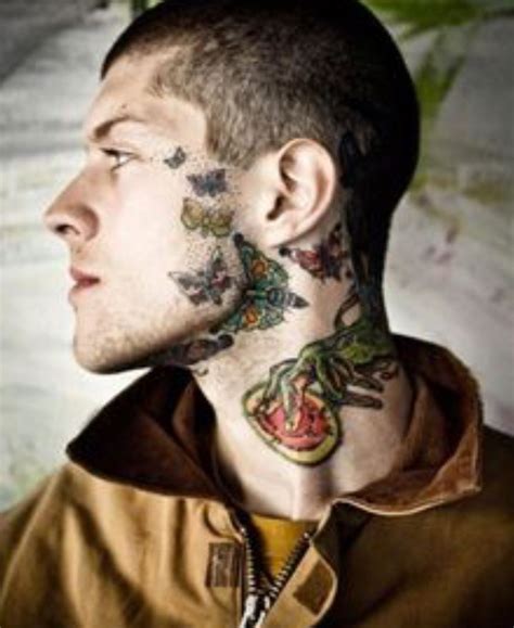 Pin By Shasta Mcnab On Tattoos Face Best Neck Tattoos Tattoo Designs Men Face Tattoos