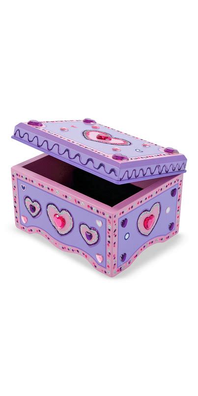 Buy Melissa And Doug Decorate Your Own Jewelry Box At Wellca Free