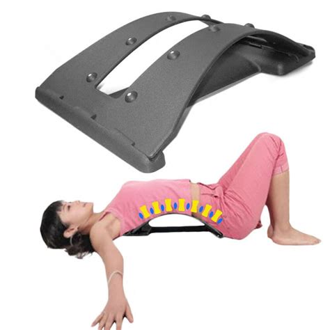 10pcs Health Back Massage Stretcher Stretching Magic Lumbar Support Waist Neck Relax Mate Device