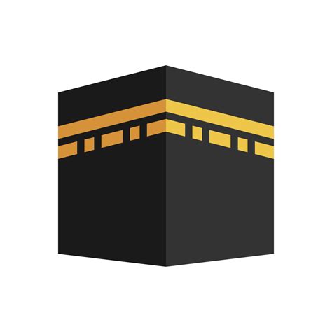 Kaaba Icon Isoolated On White Background 15397436 Vector Art At Vecteezy