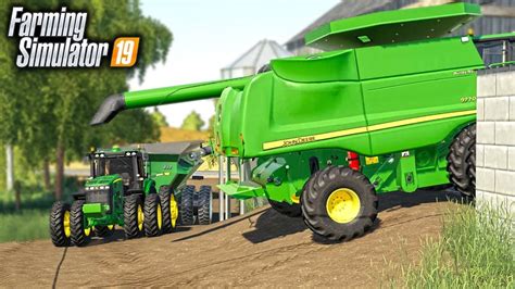Fs19 Gearing Up For Fall Harvest Servicing The Combine And Grain Cart