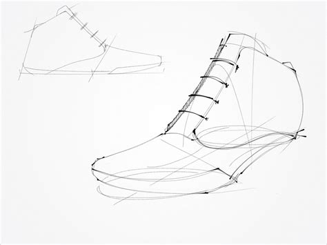 Design Shoe Design Sketch 8 Diseño De Calzado Dibujo