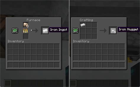 How To Make Iron Nuggets In Minecraft 119 Update