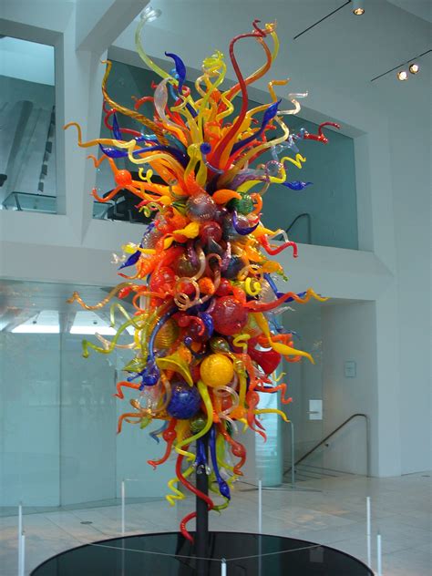 Love This Dale Chihuly Installation At The Milwaukee Museum Of Art
