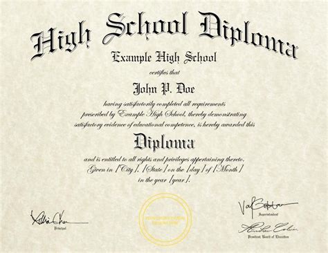 Buy Online Fake High School Diplomas