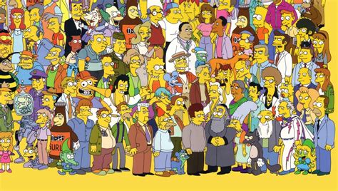 Every Simpsons Character Identified