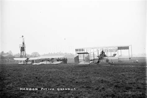 Av 31 Hendon Airfield Flying Grounds C 1913 Bristol Boxkite Caudron