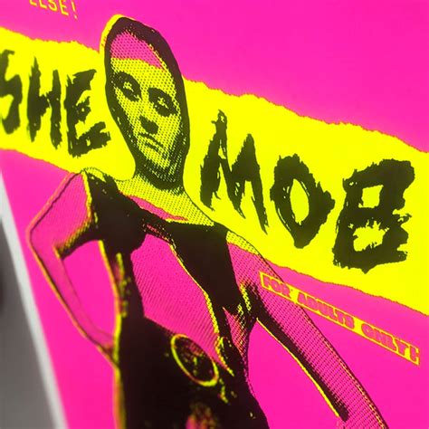 She Mob Limited Edition Screen Print Vinegar Syndrome