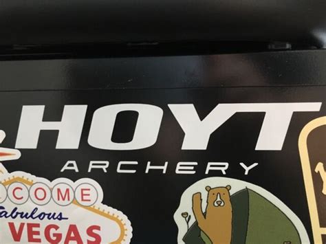 Hoyt Archery Vinyl Sticker Decal Bow Arrow Case Broadhead Compound