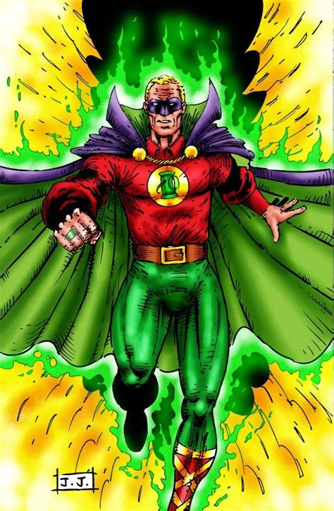 Green Lantern Golden Age Justice Society Of America Character