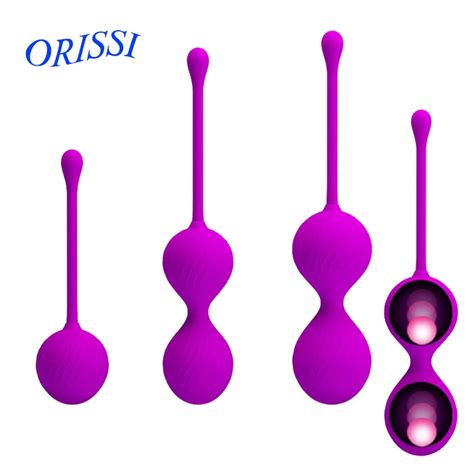 Orissi Medical Silicone Pcs Set Kegel Ball Vibrator Sex Toys Vaginal Ball Tighten Aid Love