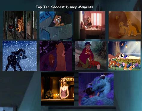 Top 10 Saddest Disney Moments By Eddsworldfangirl97 On Deviantart