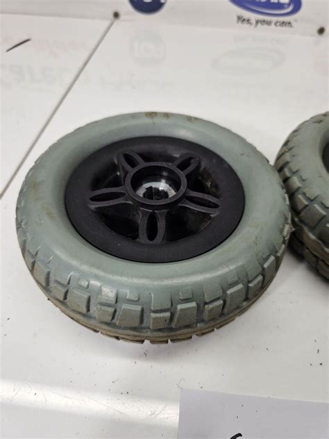 Solax Mobie Mobility Scooter Parts Rear Wheels And Tyres Pair Ebay