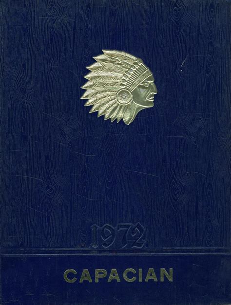 1972 Yearbook From Capac High School From Capac Michigan For Sale