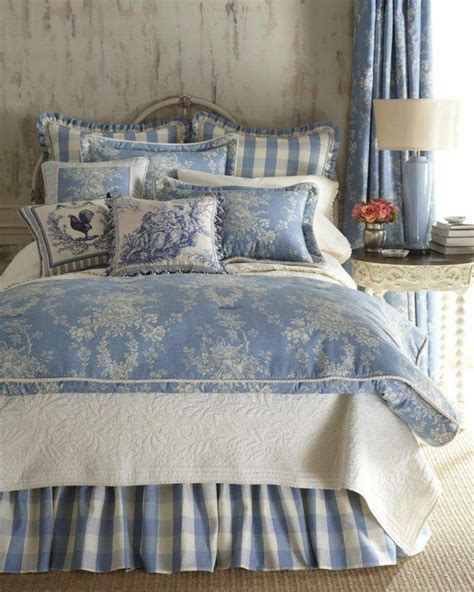 Inspired by the stunning homes of provence, french country design often incorporates ruffles, distressed woodwork, mixed patterns, and both vibrant and subdued hues. Image result for small french country bedrooms | Country ...
