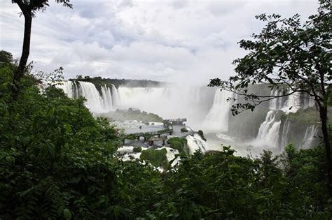 Premium Photo Iguazu Falls In Argentina And Brazil