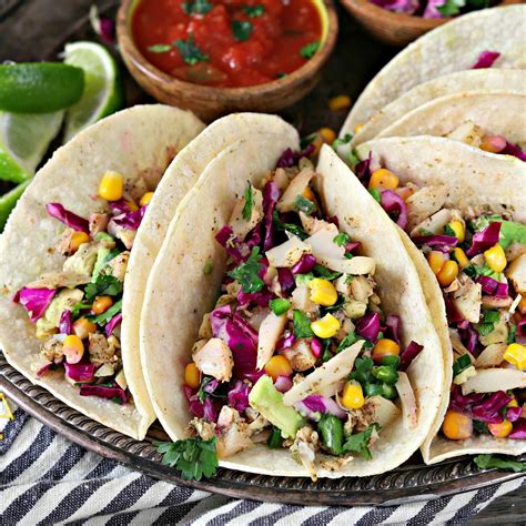 Vegan Fish Tacos With Cilantro Lime Slaw