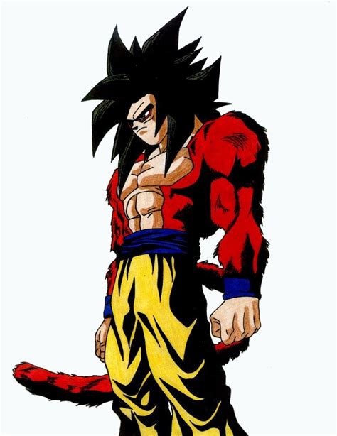 Goku (super saiyan 4) is an alternate version of goku and the transformed state of goku (gt). DBZ WALLPAPERS: Goku super saiyan 4