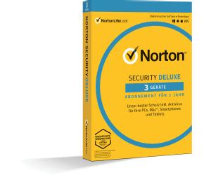 Search for nortonlifelock with us. NortonLifeLock Norton Security Deluxe 3 für 1 (3 Geräte ...
