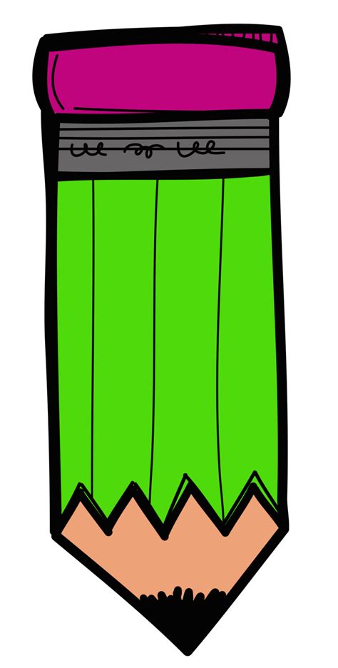 Green Clipart Colored Pencil Green Colored Pencil